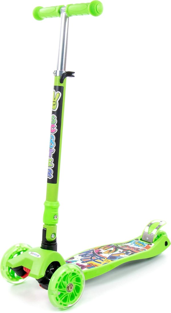 

Двухколесный детский самокат Полесье 0072C-V2(З) (зеленый)