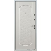 Металлическая дверь Стальная Линия Валенсия для квартиры 100 (белый)