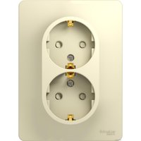 Розетка Schneider Electric Glossa GSL000226 (бежевый)
