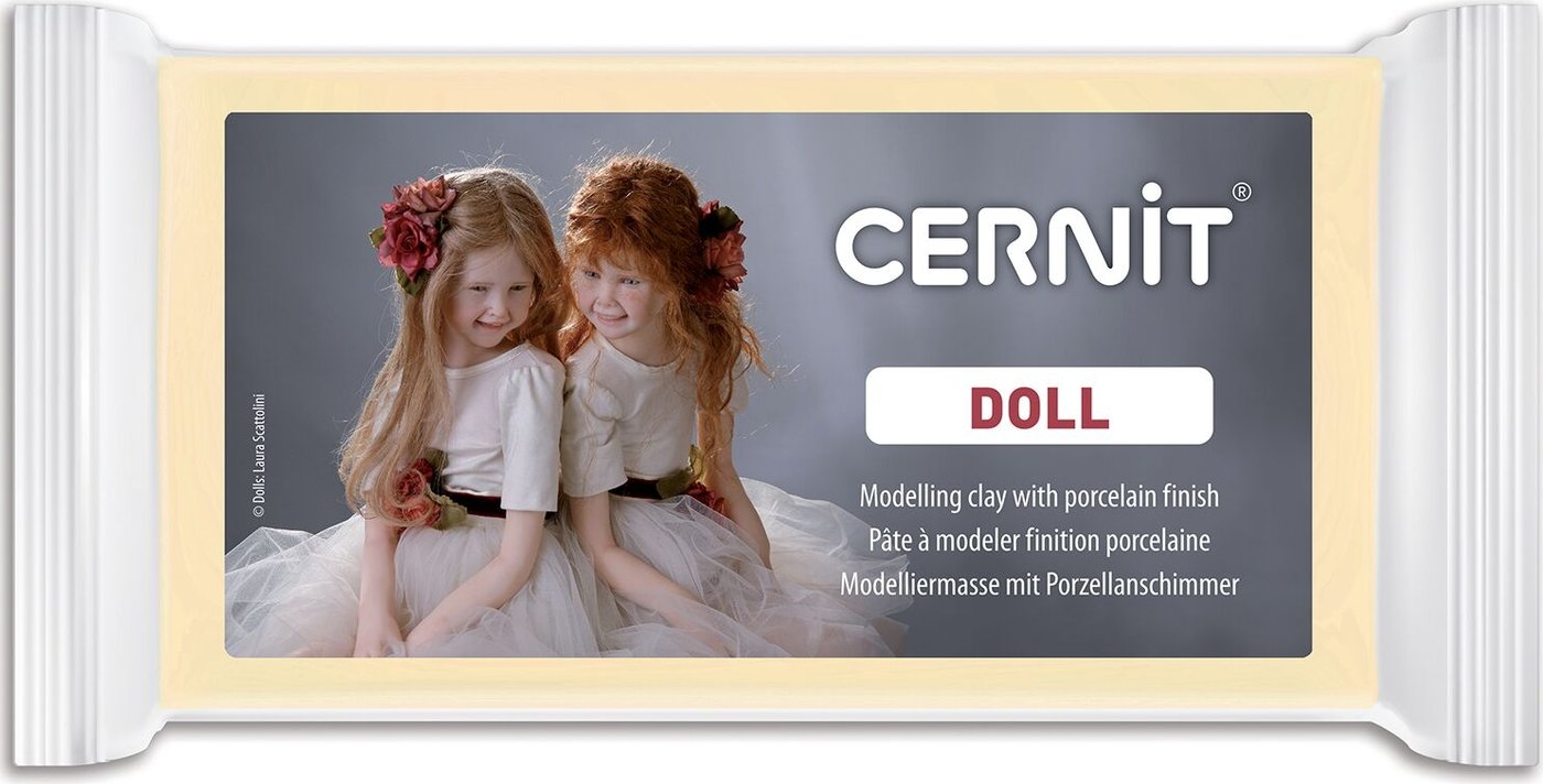 

Полимерная глина Cernit Doll (миндальный, 500 г)