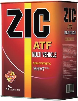 

Трансмиссионное масло ZIC ATF MULTI VEHICLE 4л