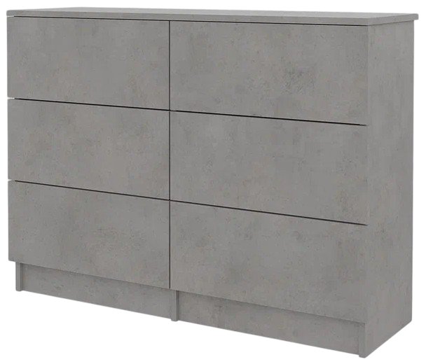 

Комод Горизонт Нео 1050 6 ящиков (бетон)