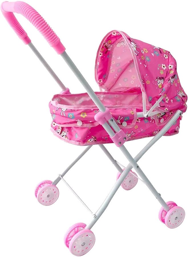 

Коляска для кукол Наша Игрушка Лошадки M1263-4D