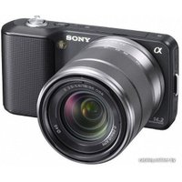 Беззеркальный фотоаппарат Sony Alpha NEX-3D Double Kit 16mm + 18-55mm