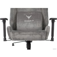 Игровое (геймерское) кресло Knight N1 Fabric Light-19 (серый)