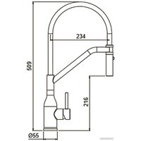 Смеситель Gappo G4098-15