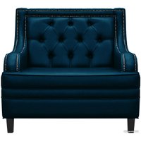 Интерьерное кресло Brioli Чикаго (L18/синий)