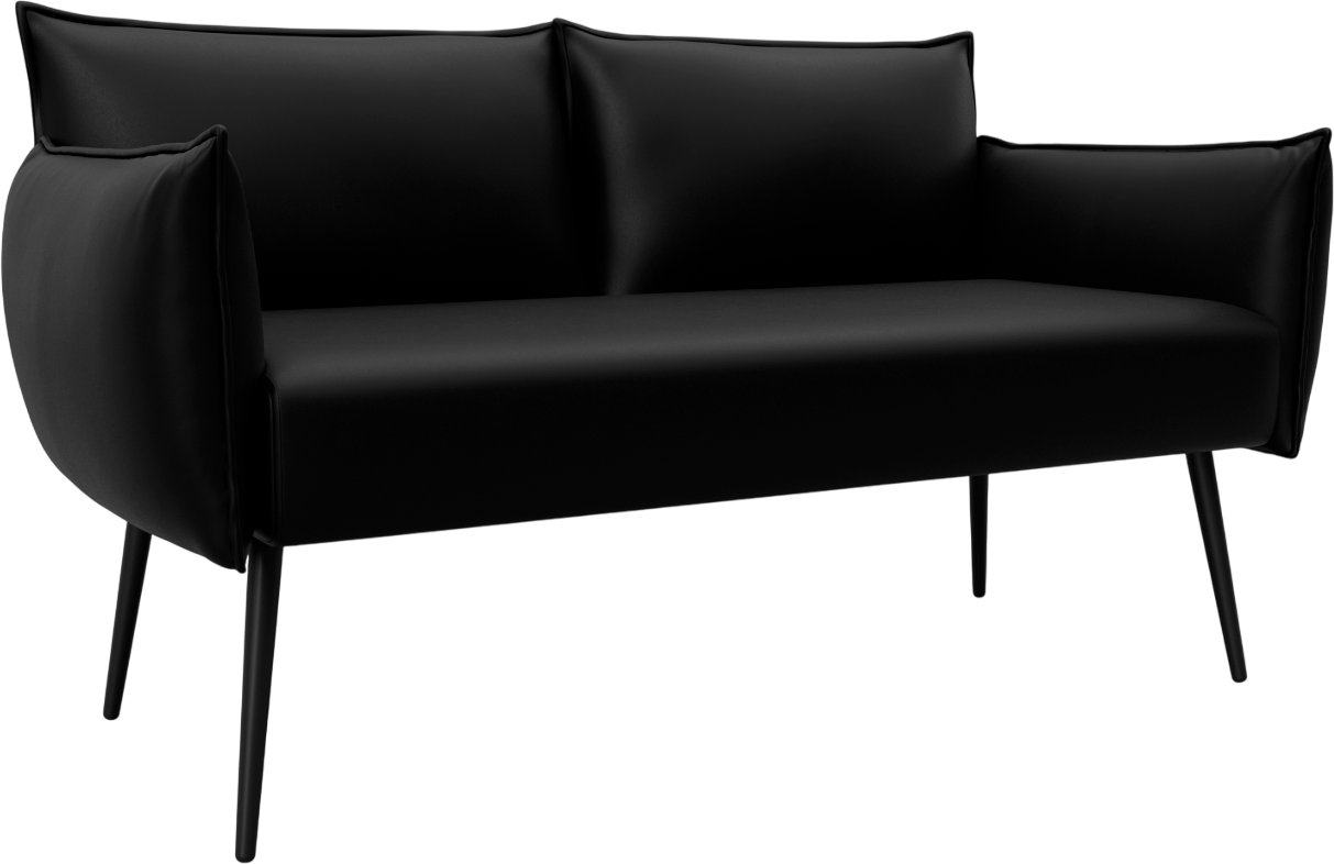 

Диван Лига диванов Лига-083 131068 (экокожа Grifon 18 черный)