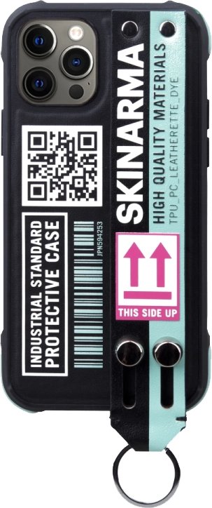 

Чехол для телефона Skinarma Hasso для iPhone 12/12 Pro (голубой)