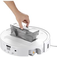 Робот-пылесос Roborock Qrevo Curv 2 Flow (евровилка, с русской озвучкой, белый)