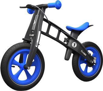 Беговел FirstBIKE Limited с тормозом (синий)