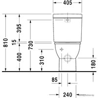 Унитаз напольный Duravit Darling New (213809)