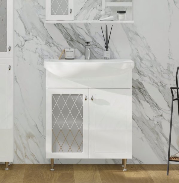 Volna Тумба с умывальником Milena 70.2D Балтика + Балтика 70