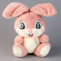 Классическая игрушка Sima-Land Зайка 9878868 (розовый)