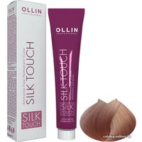 Крем-краска для волос Ollin Professional Silk Touch 10/5 светлый блондин махагоновый