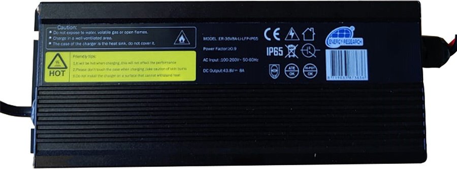 

Зарядное устройство Energy Research 36V 8A IP65 Lithium-LiFePO4 Charger