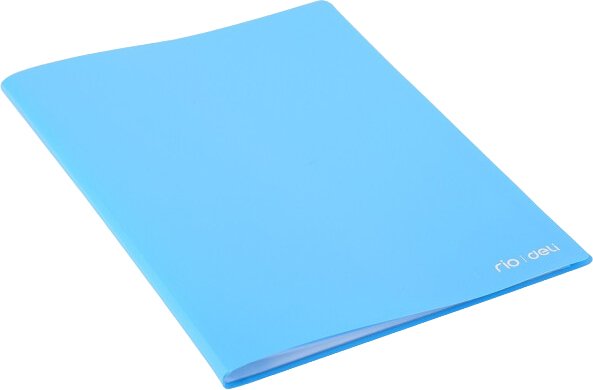 

Папка для бумаг Deli Rio B00602 с файлами (голубой)