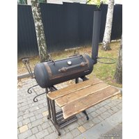 Мангал для дачи Will Grill 2в1 ручной работы, бронза