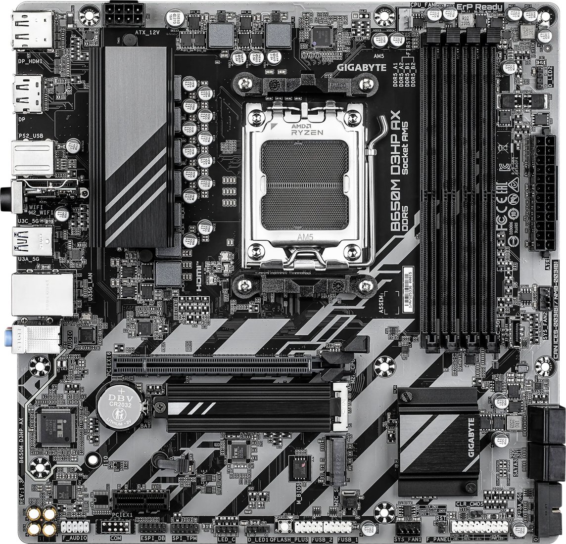 Материнская плата Gigabyte B650M D3HP AX (rev. 1.3)