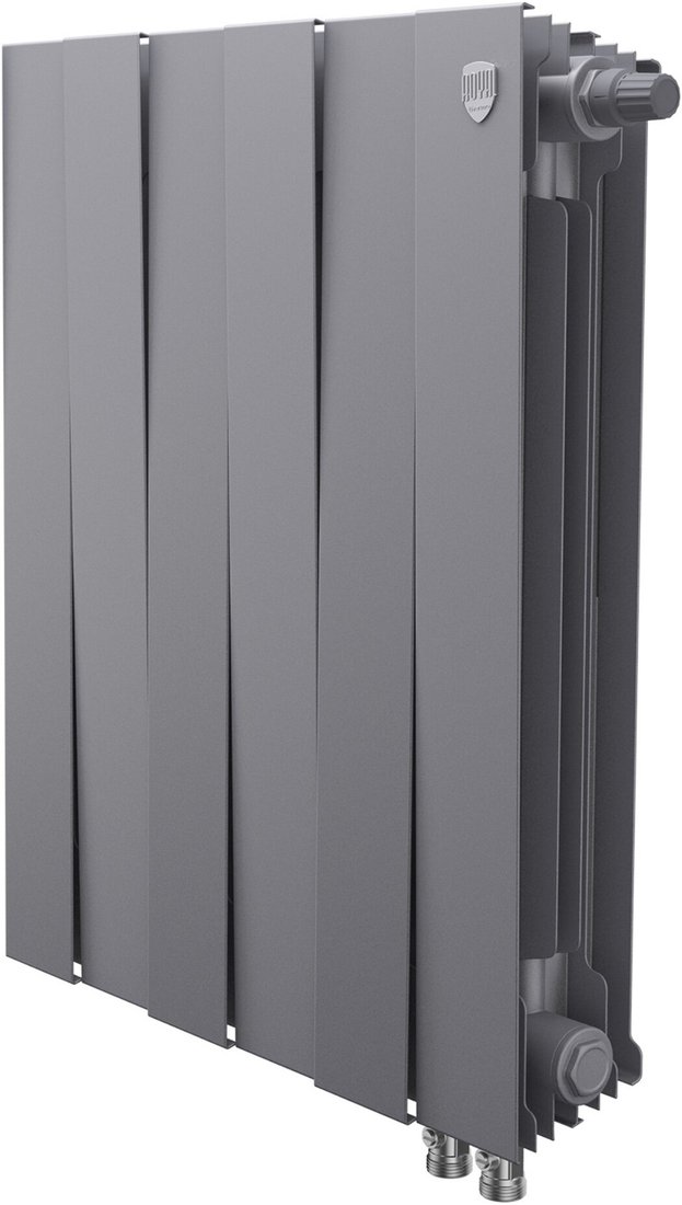 

Биметаллический радиатор Royal Thermo PianoForte 500 Silver Satin VDR80 (6 секций)