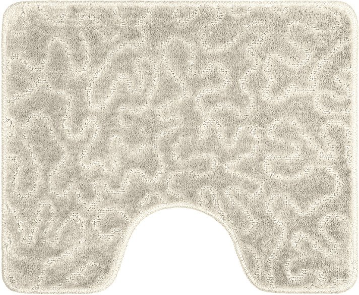 

Коврик для туалета Shahintex РР 60x50 003 843107 (кремовый)