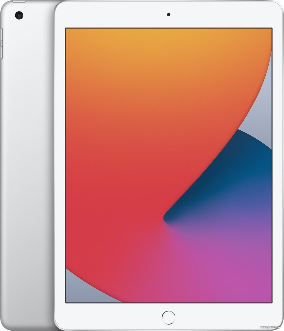 Планшет Apple iPad 10.2 2020 32GB MYLA2 (серебристый)