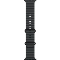 Умные часы Apple Watch Ultra 2 LTE 49 мм (титановый корпус, черный/черный, ремешок из эластомера)