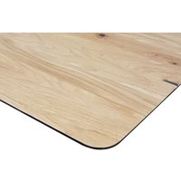 Стол для работы стоя ErgoSmart Wooden Electric Desk 1300х750х27 мм (массив дуб натуральный/черный)