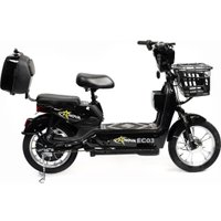 Электроскутер NOVA EC03 (чёрный, без цепи)