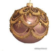 Елочная игрушка Орбитал Шар Д-338 200-067-2 (8см, какао)