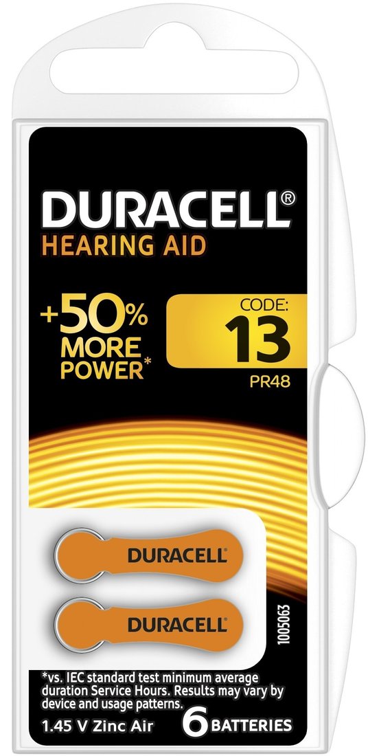 

Батарейка DURACELL 13