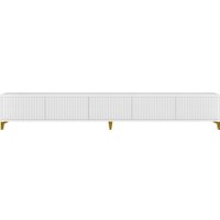 Тумба Shtabe Royal 5039 эко (белый-золото)