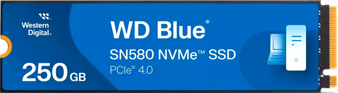 

SSD WD Blue SN580 250GB WDS250G3B0E