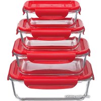 Набор контейнеров Oursson CG3502SS/RD