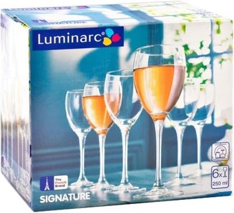 Набор бокалов для вина Luminarc Signature H8168