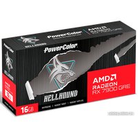 Видеокарта PowerColor Hellhound AMD Radeon RX 7900 GRE 16GB GDDR6 RX 7900 GRE 16G-L/OC