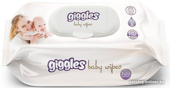 Влажные салфетки Giggles Baby wipes (120 шт)