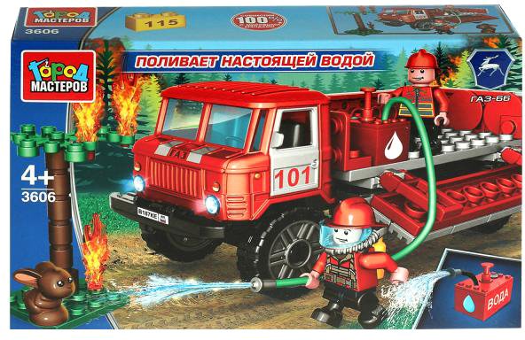 

Конструктор Город мастеров SB-3630 Pickup Пожарная служба