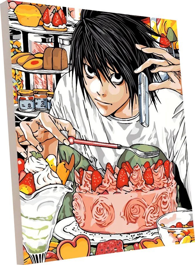 

Картина по номерам PaintLine L. Death Note PL-00395