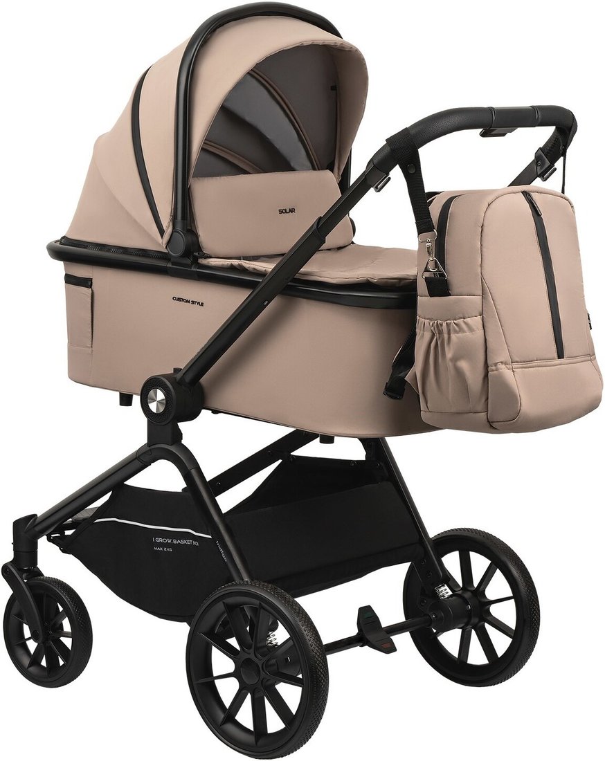

Универсальная коляска Indigo Solar (3 в 1, бежевый)