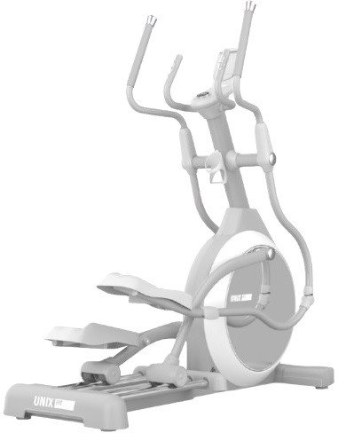 Эллиптический тренажер Unixfit MV-850 (Manual Incline) Mirror