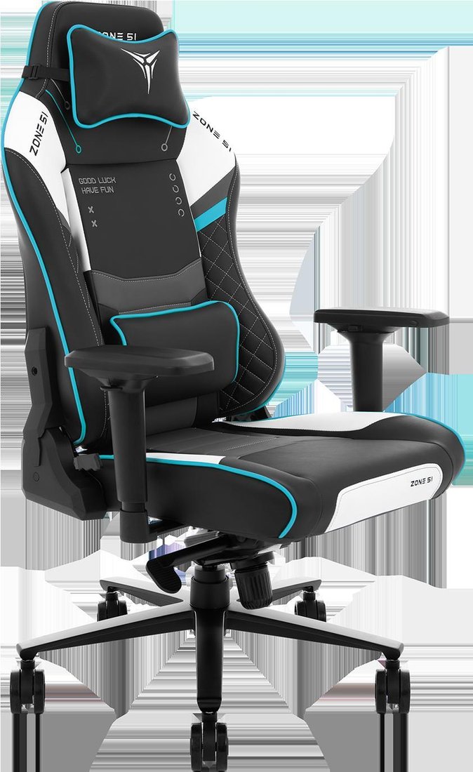 

Игровое (геймерское) кресло Zone51 Cyberpunk (limited blue)