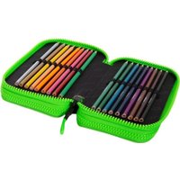 Пенал CoolPack City Jungle C67199/F (зеленый/коричневый)