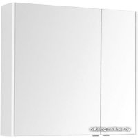  Aquanet Шкаф с зеркалом Остин 85 00203924 (белый)