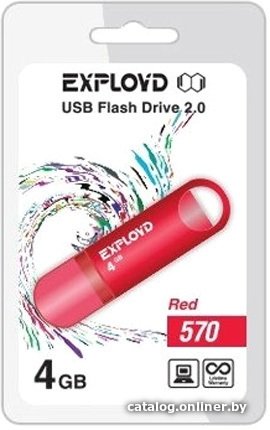 Exployd 570 4GB (czerwony)