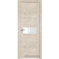 Межкомнатная дверь ProfilDoors 2.05XN L 50x200 (каштан светлый, стекло лак классик)