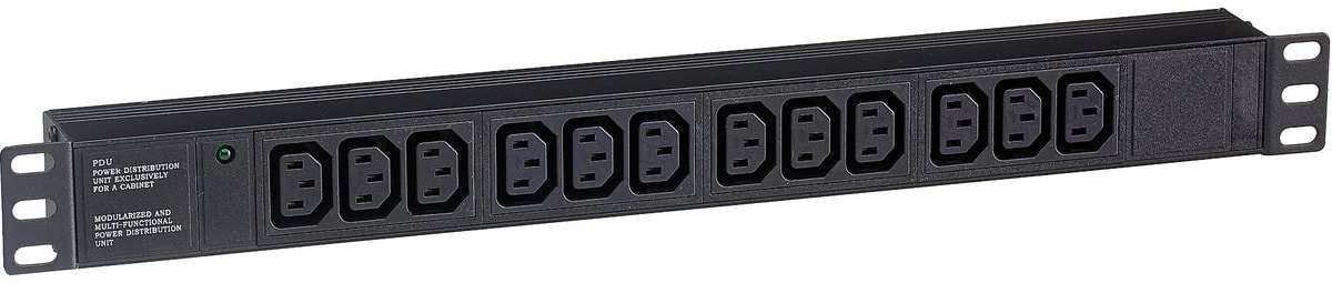 

Блок розеток ExeGate ServerPro PDU-19H007 Al-12C13-C20