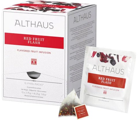 

Фруктовый чай Althaus Red Fruit Flash Ред Фрут Флэш, 15 шт