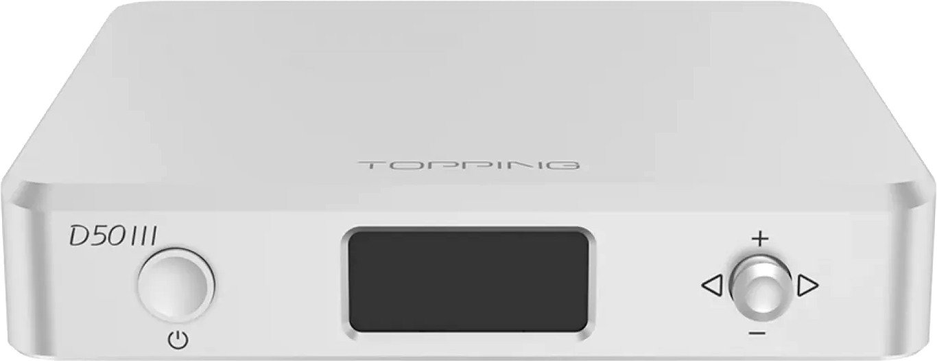 

Цифро-аналоговый преобразователь Topping D50 III (серебристый)