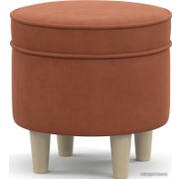 Пуфик Нижегородмебель Лора ТП 332 (ультра терра кирпичный) в Могилеве